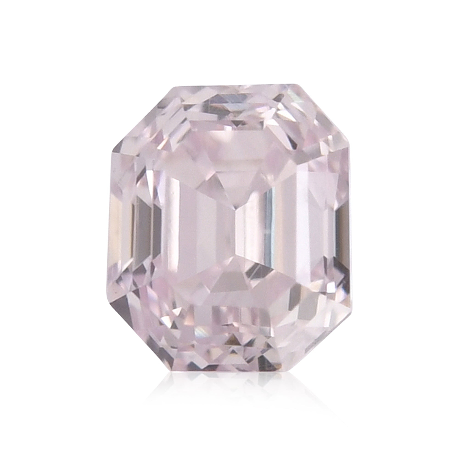 0.24 Carat Fancy Light Pink Emerald Diamond SI1 GIA