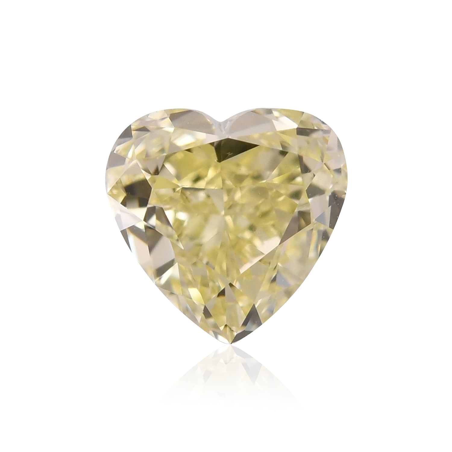 1.01 Carat Y-Z HEART Diamond VS1 GIA