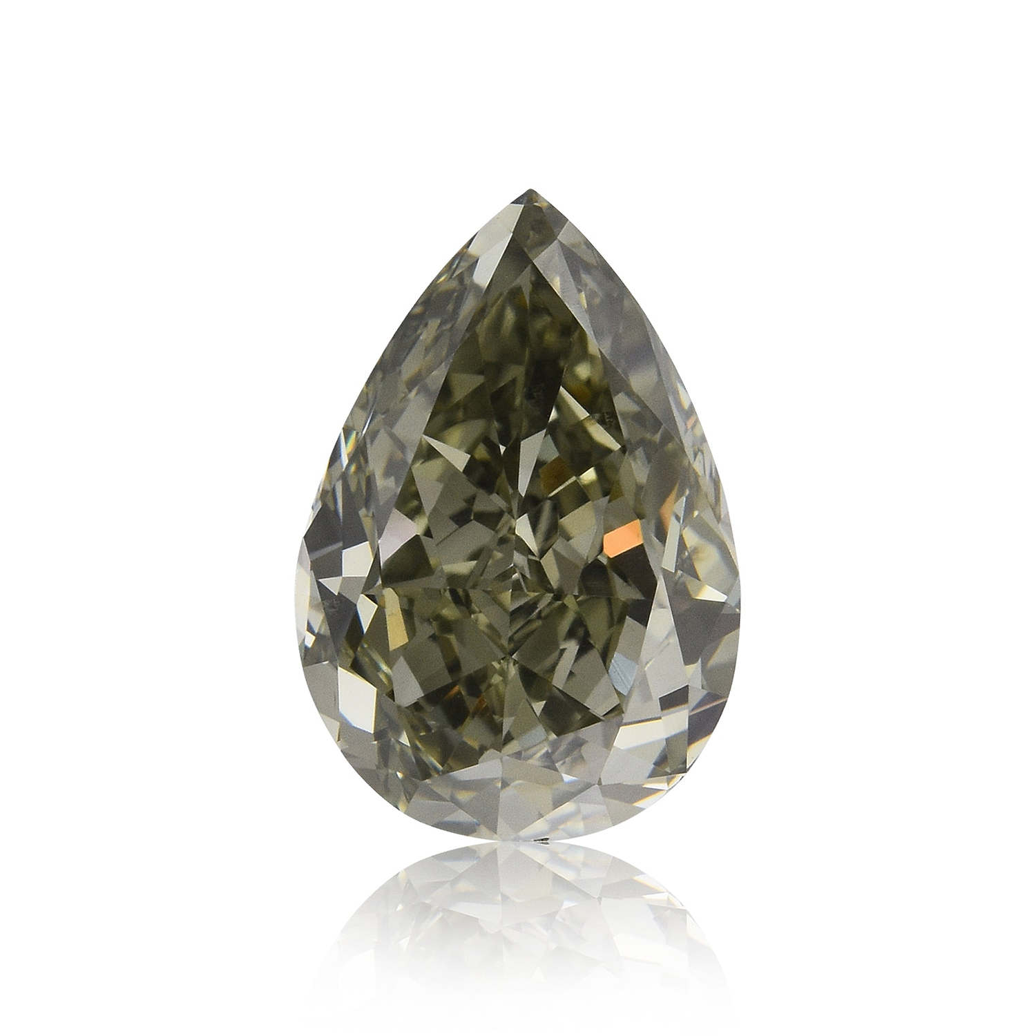 2.30 Carat Chameleon Pear Diamond VS2 GIA