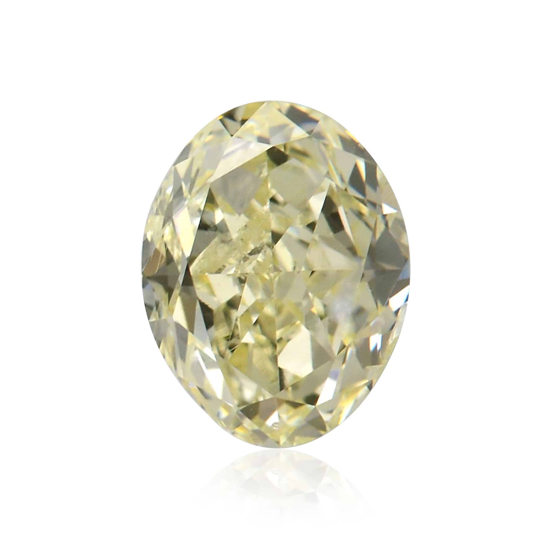 0.93 Carat R-S Oval Diamond SI2 IGI