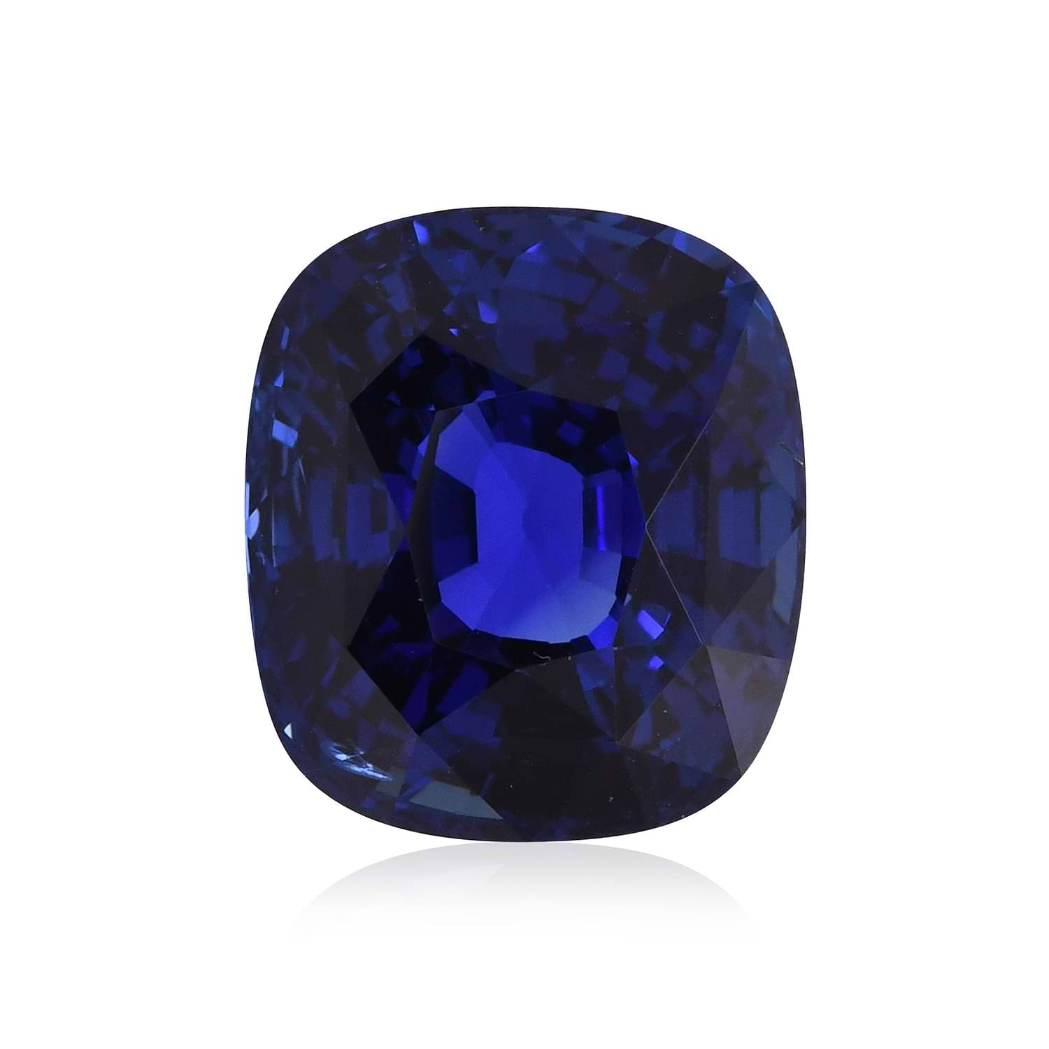 23.24 Carat Blue SRI LANKAN Cushion Sapphire GUBELIN