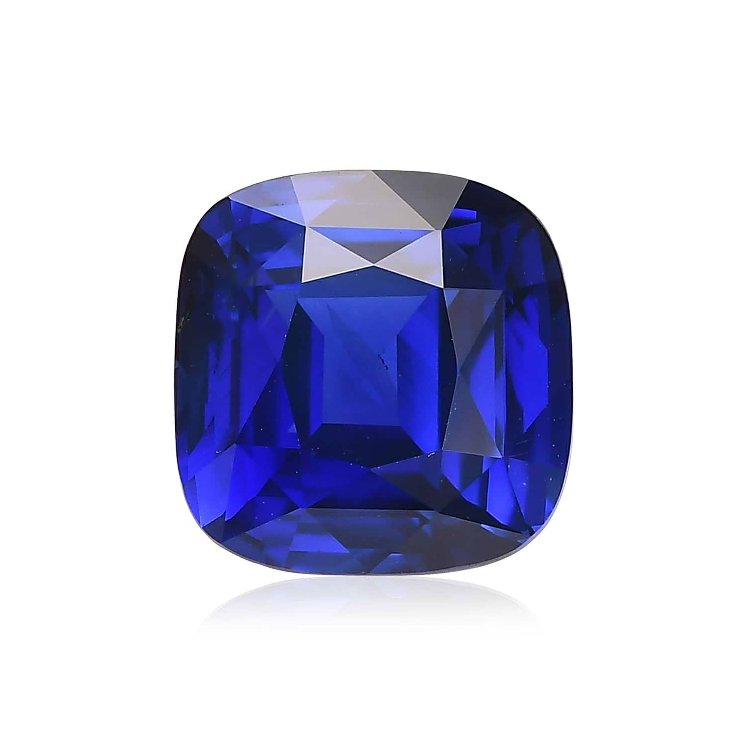 6.01 Carat Blue SRI LANKAN Cushion Sapphire GRS