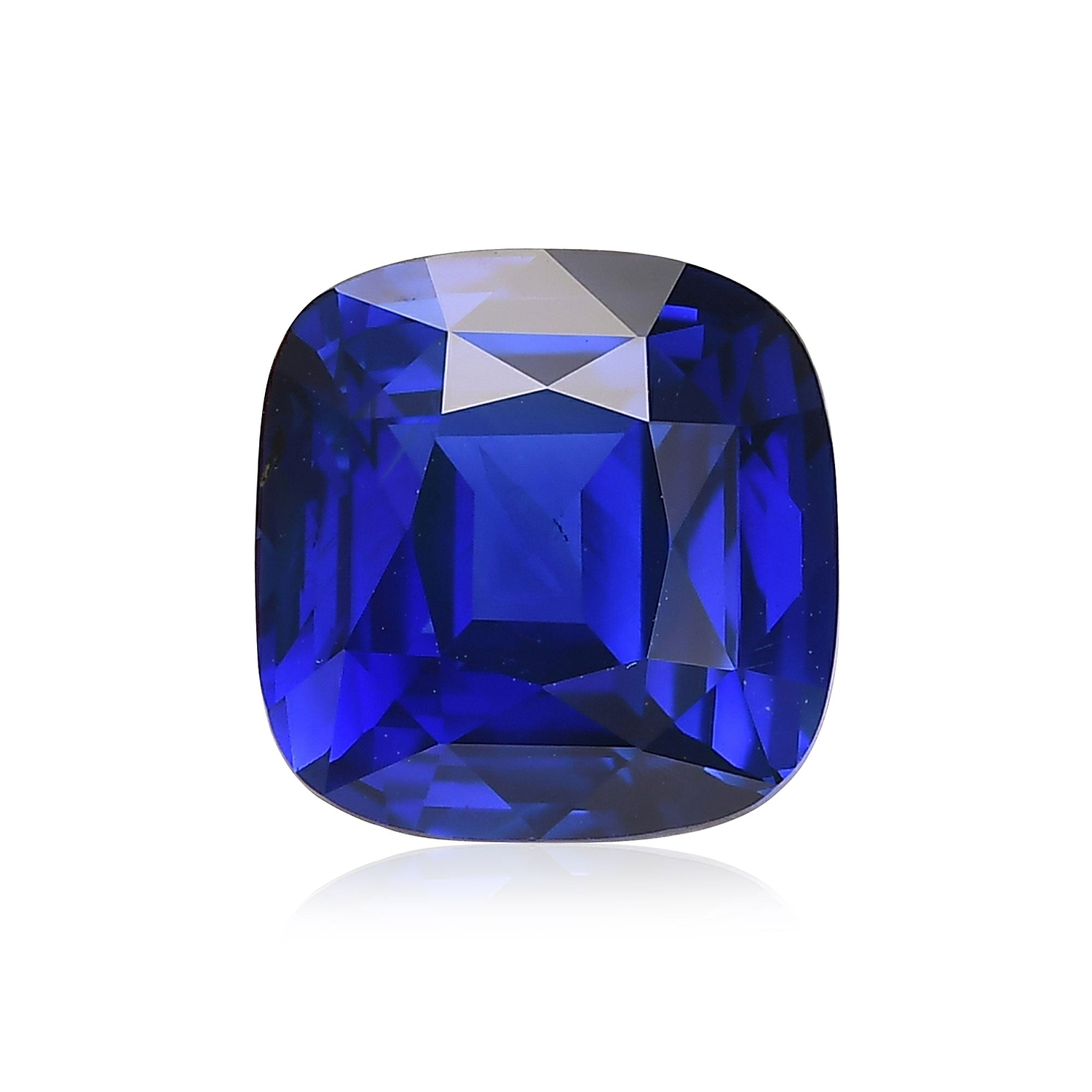 6.01 Carat Blue SRI LANKAN Cushion Sapphire GRS