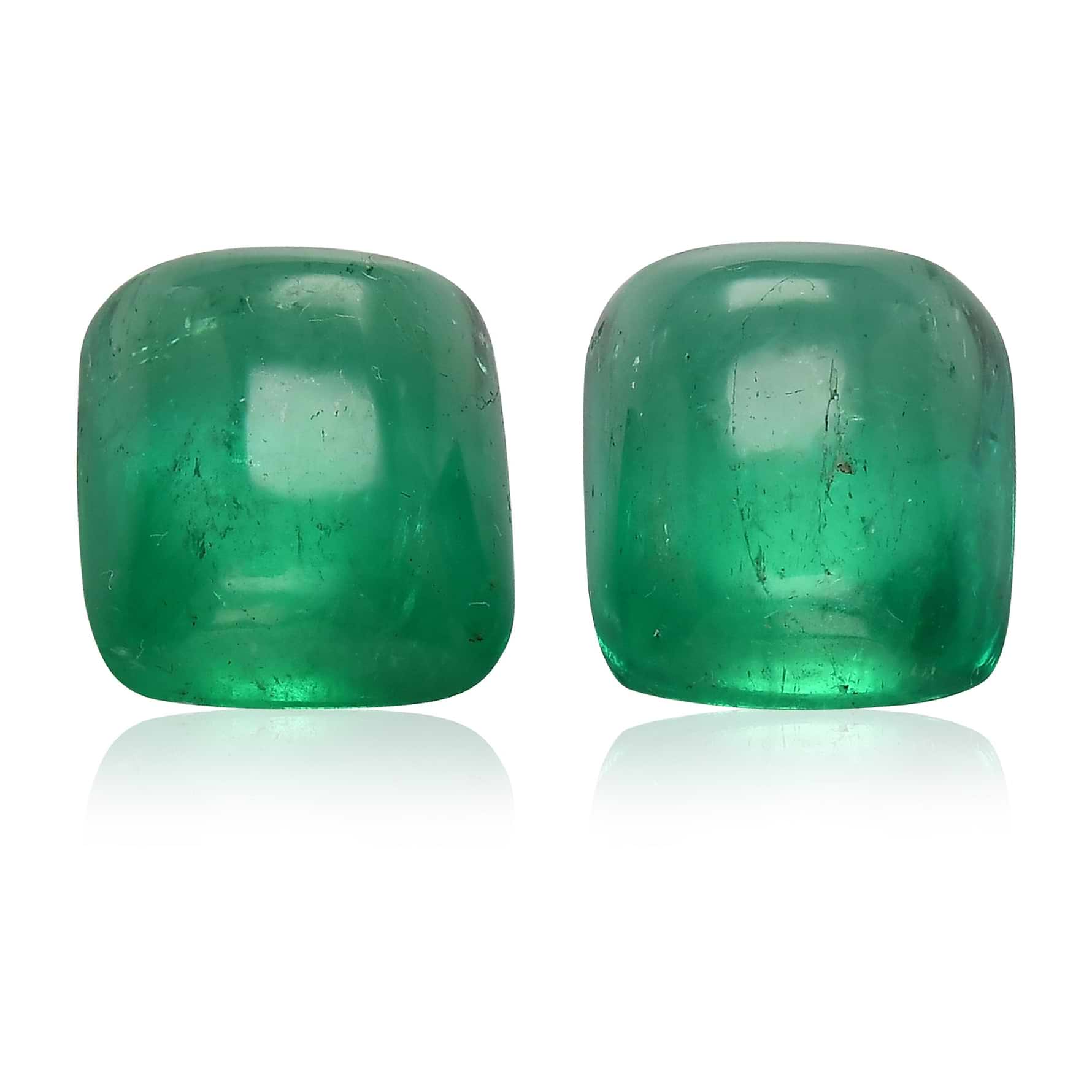 9.56 Carat   Cushion Emerald