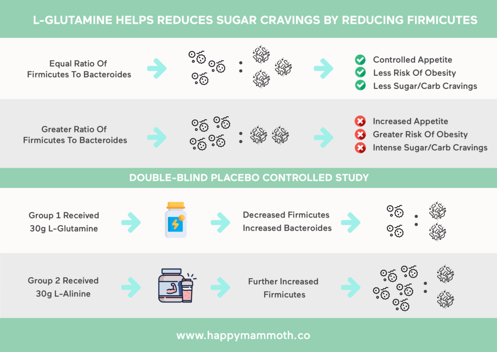 L-glutamine sugar cravings