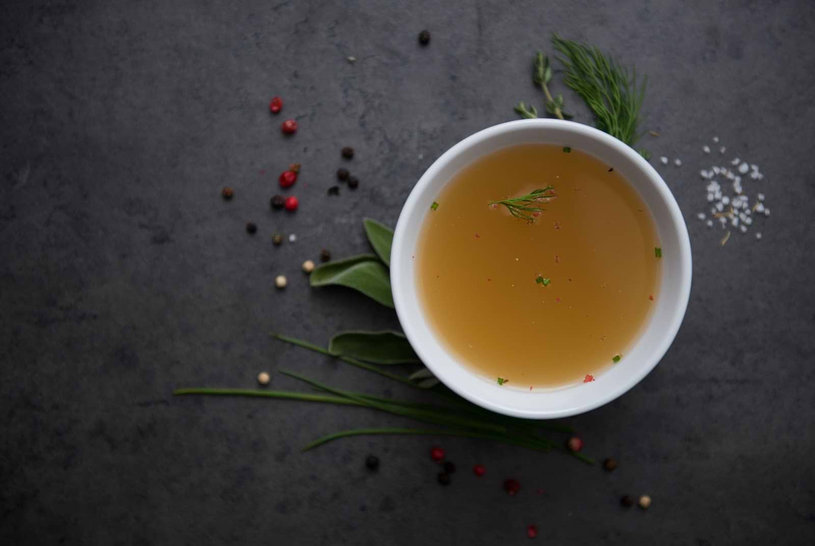Bone broth is one of the top foods with collagen