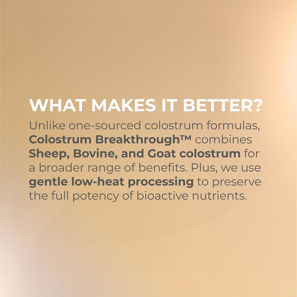 Colostrum Breakthrough
