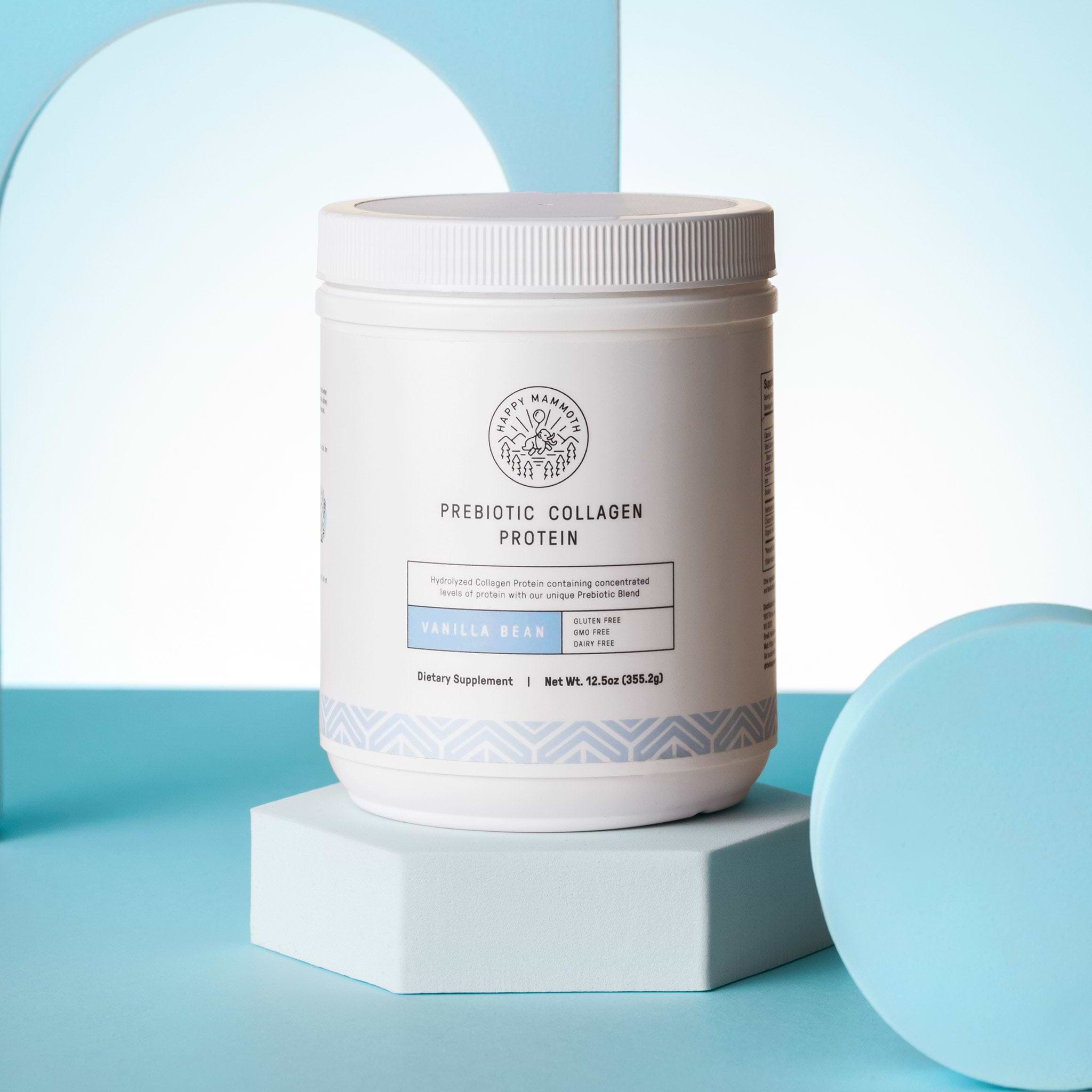 Prebiotic Collagen Protein  Happy Mammoth