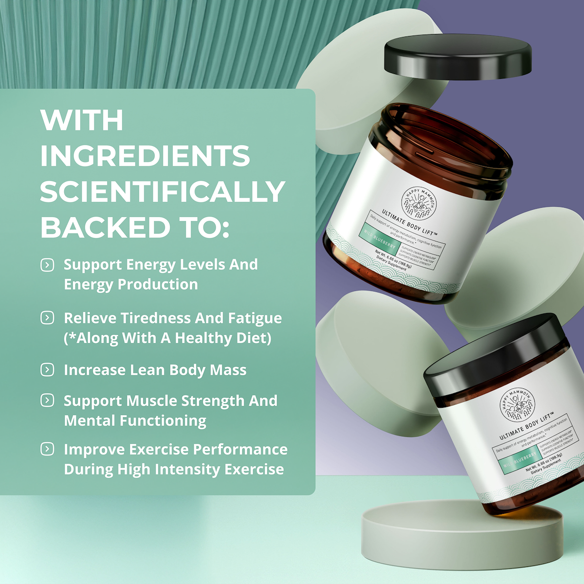 Ultimate Body Lift | Energy, Muscle & Cognitive Support – Happy Mammoth