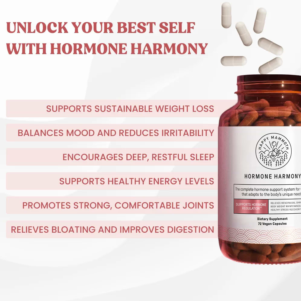 Ultra Potent Hormone Harmony for Menopause Happy Mammoth Ultra Potent Hormone Harmony for Menopause Happy Mammoth