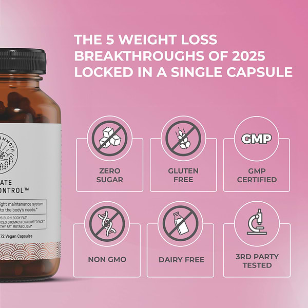 Ultimate Weight Control: 5 Most Clinically-Backed Weight Loss Nutrients