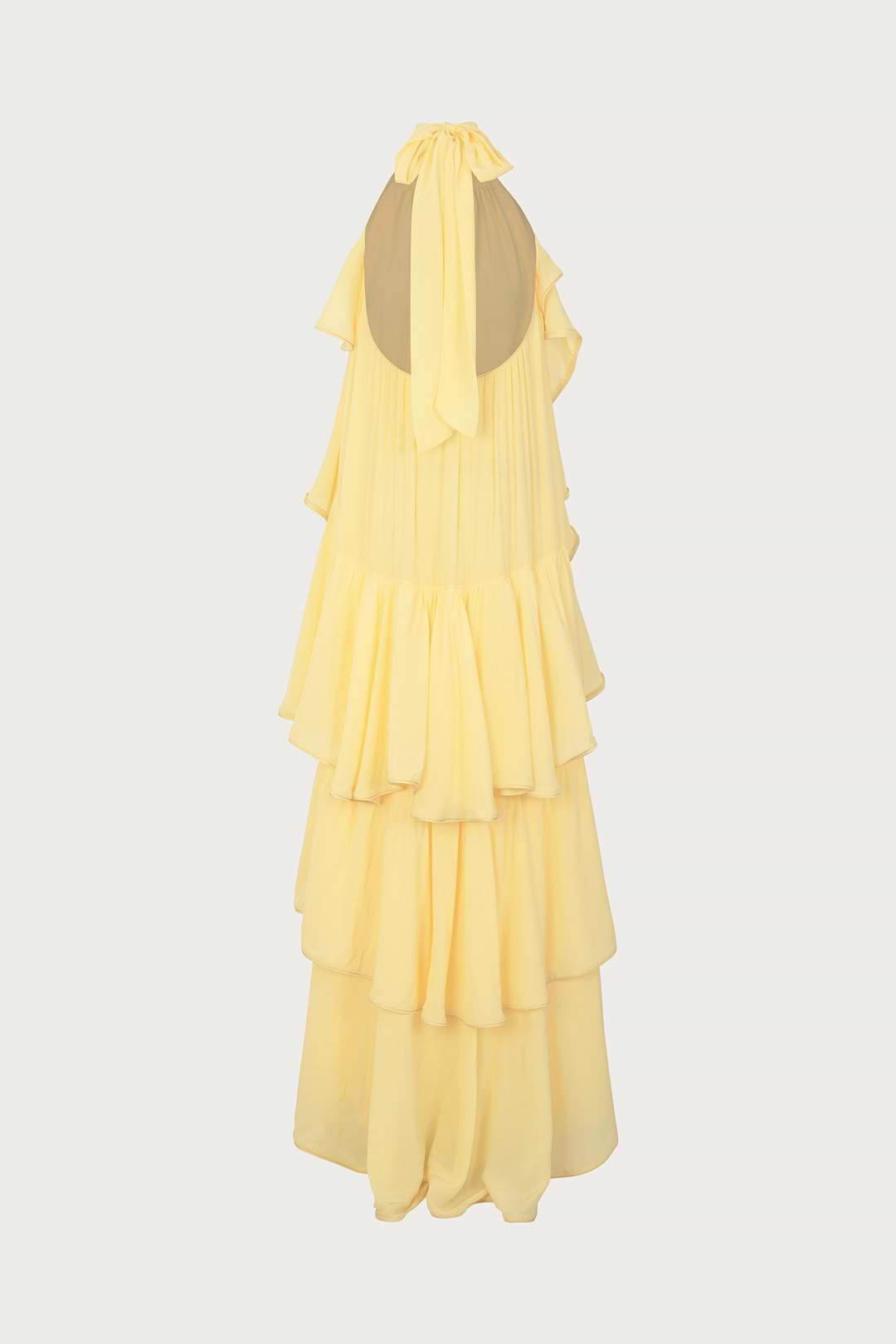 SAME Layered Chiffon Gown | Butter Yellow | Women's Maxi Dress SAME Layered Chiffon Gown | Butter Yellow | Women's Maxi Dress