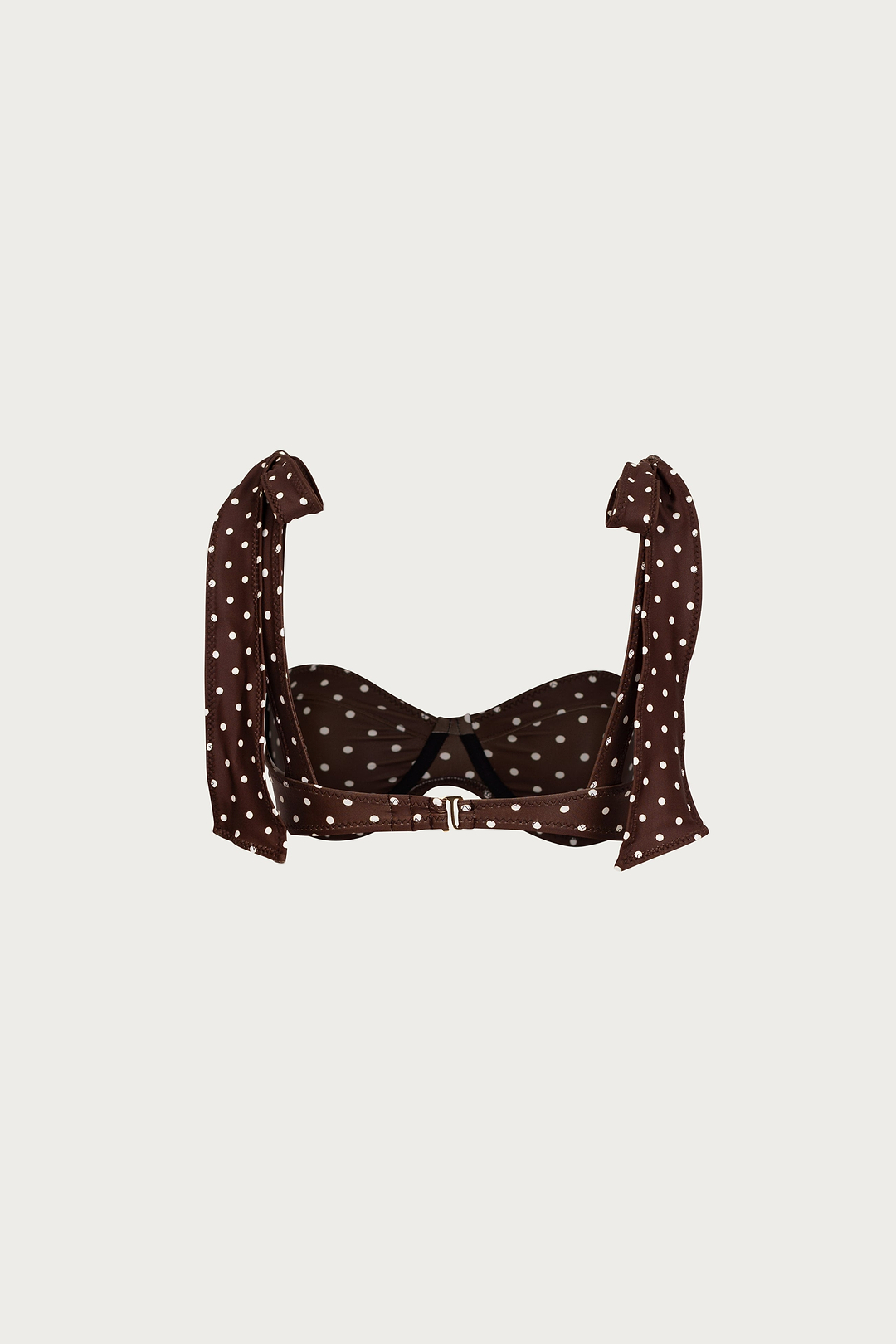 Lady Bra (Brown Cream Polka Dot)