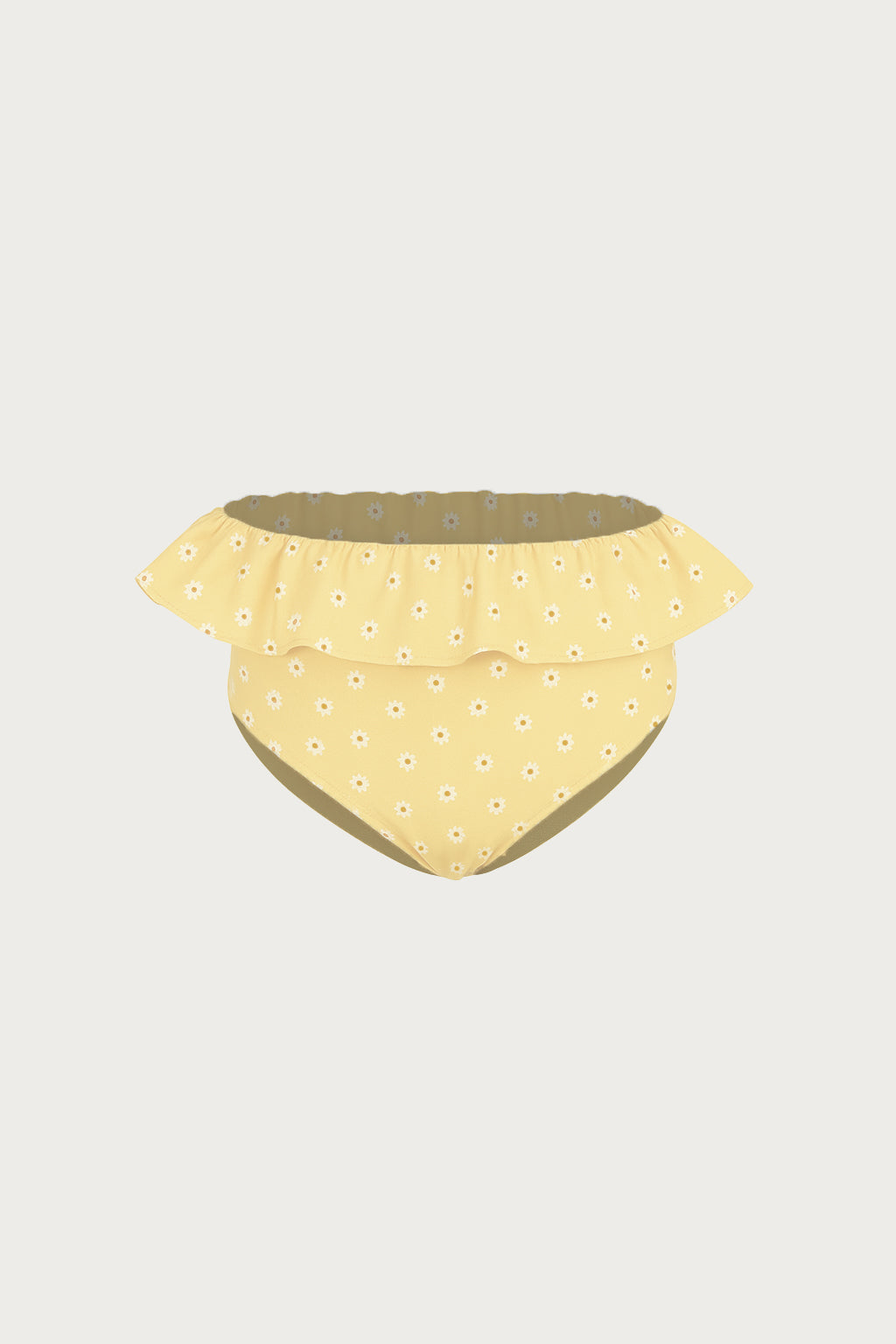 flounce bottom (yellow daisy)