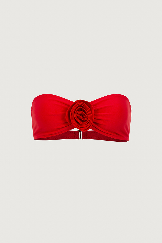 Rosette Bandeau Top