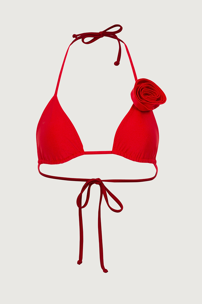 Rosette Triangle Top