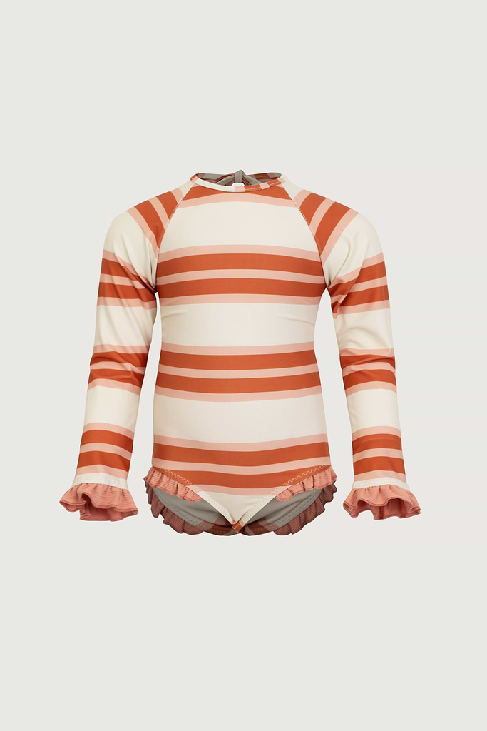 ruffle rashguard one piece