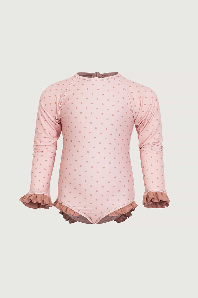 ruffle rashguard one piece