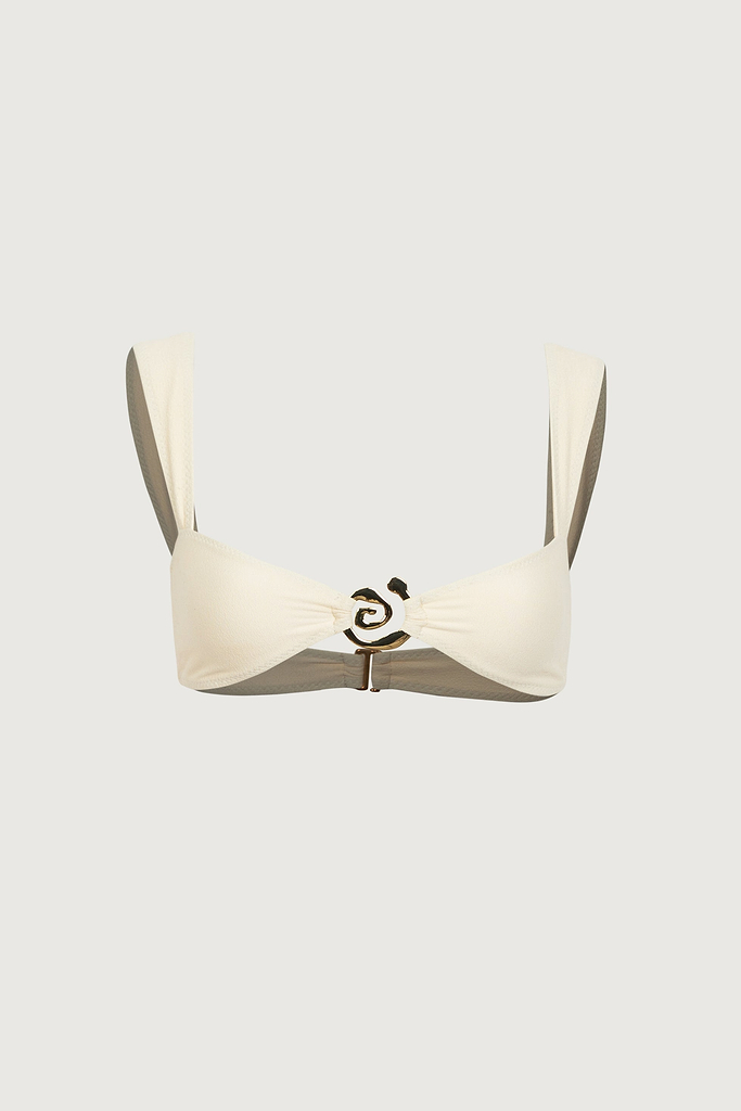 Spiral Bandeau Top