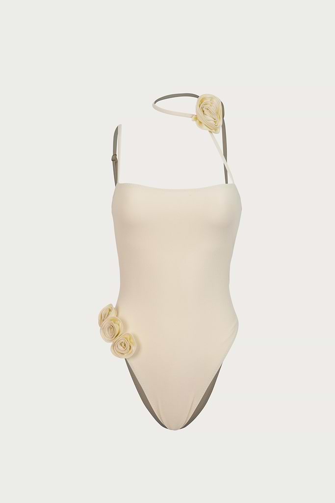 Rosette Choker One Piece