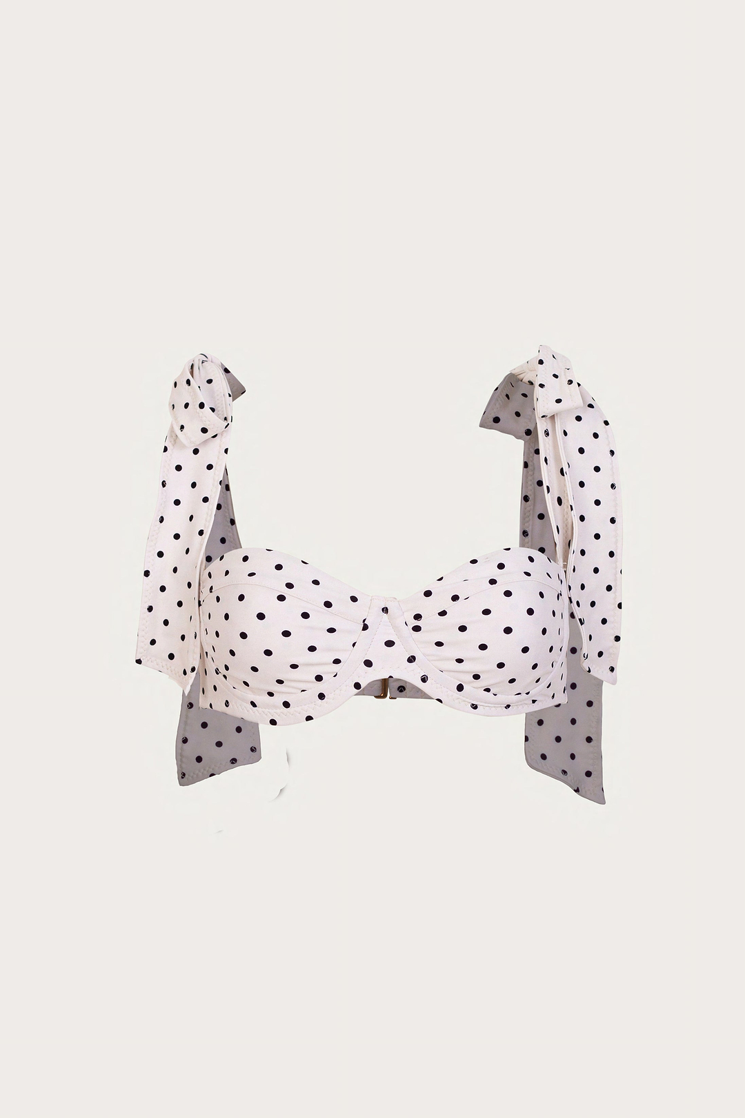 Lady Bra (Cream Black Polka Dot)