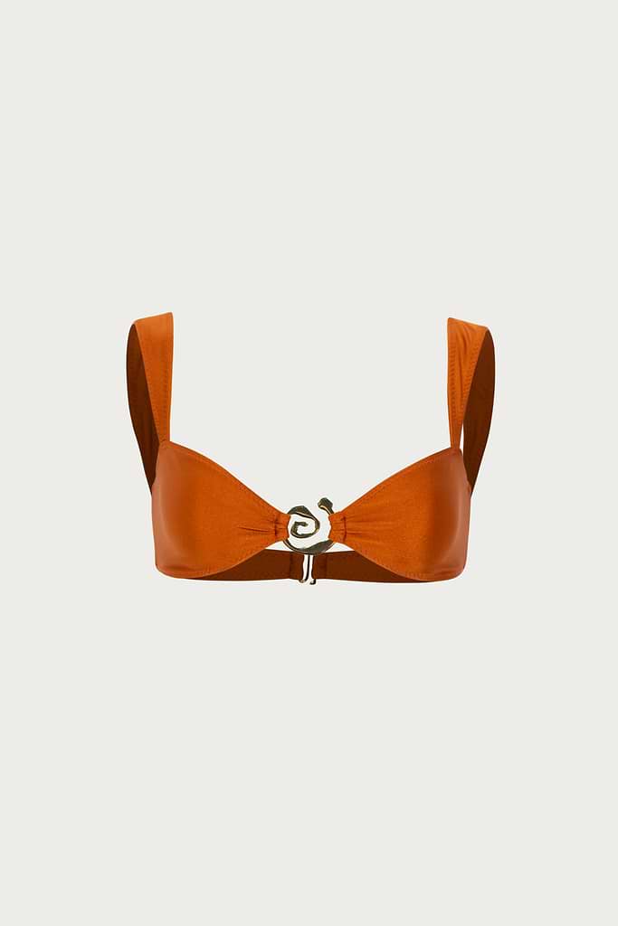 Spiral Bandeau Top