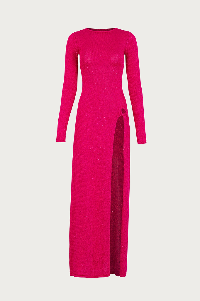 Long Sleeve Twist Dress