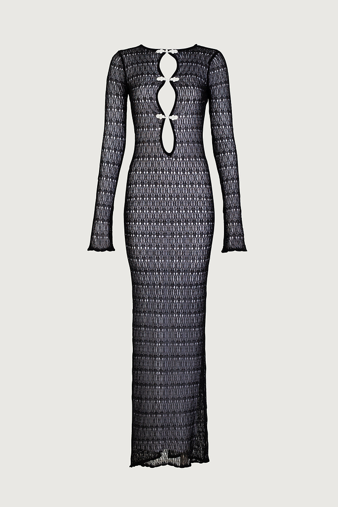 Keyhole Crochet Dress