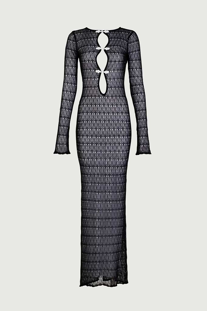 Keyhole Crochet Dress