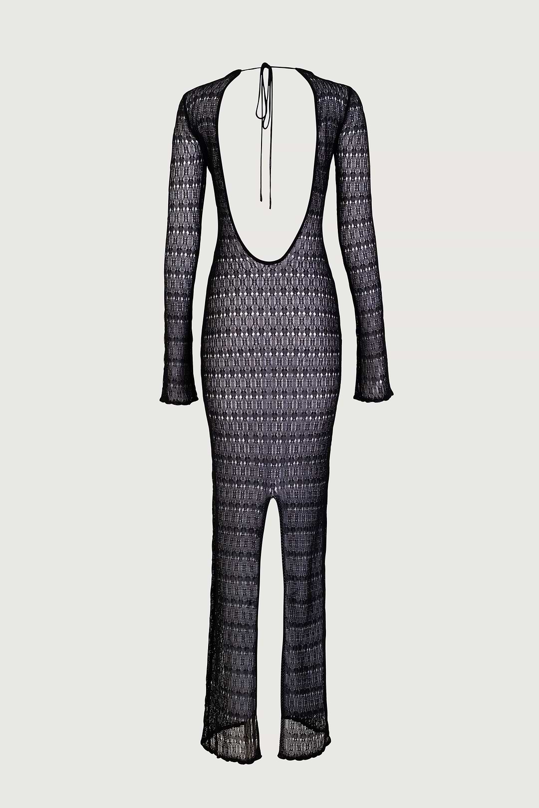 Same Keyhole Crochet Dress | Black | Women's Dress L / Black/Cream Same Keyhole Crochet Dress | Black | Women's Dress L / Black/Cream