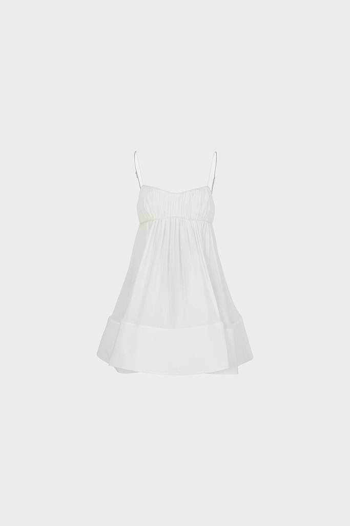 flounce hem mini dress Avec Les Filles Flounce-Hem Mini Dress