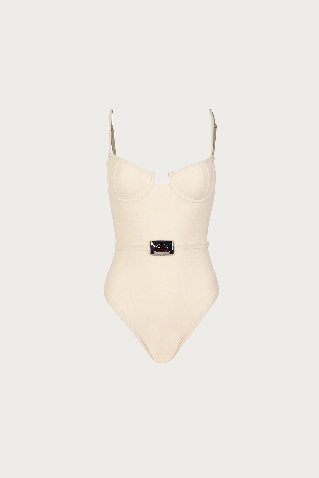 Hammer Stone One Piece (Faux Suede Cream)