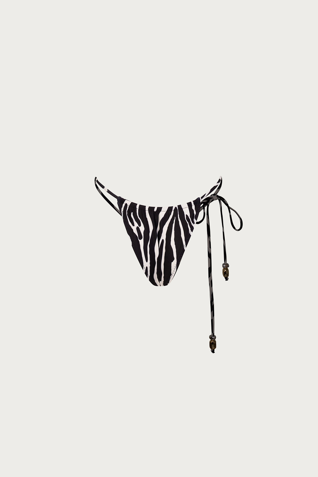 Stone Beaded String Bottom (Zebra)