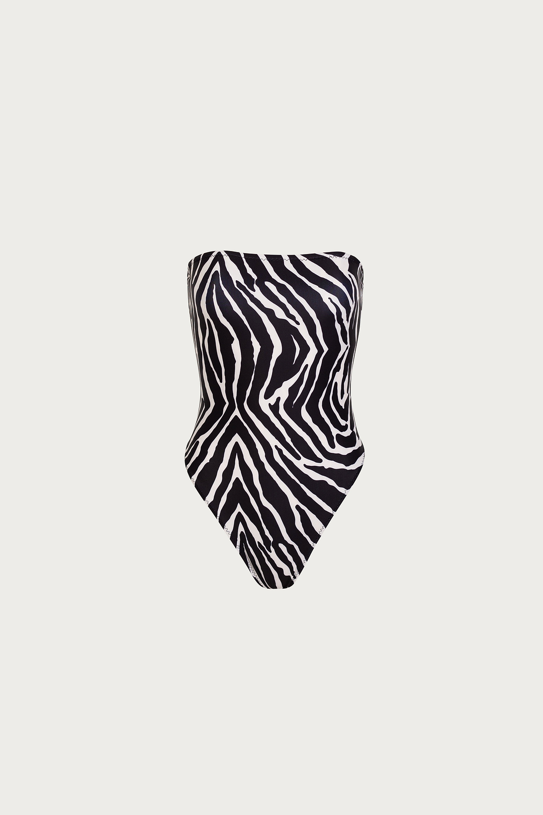 Strapless One Piece (Zebra)