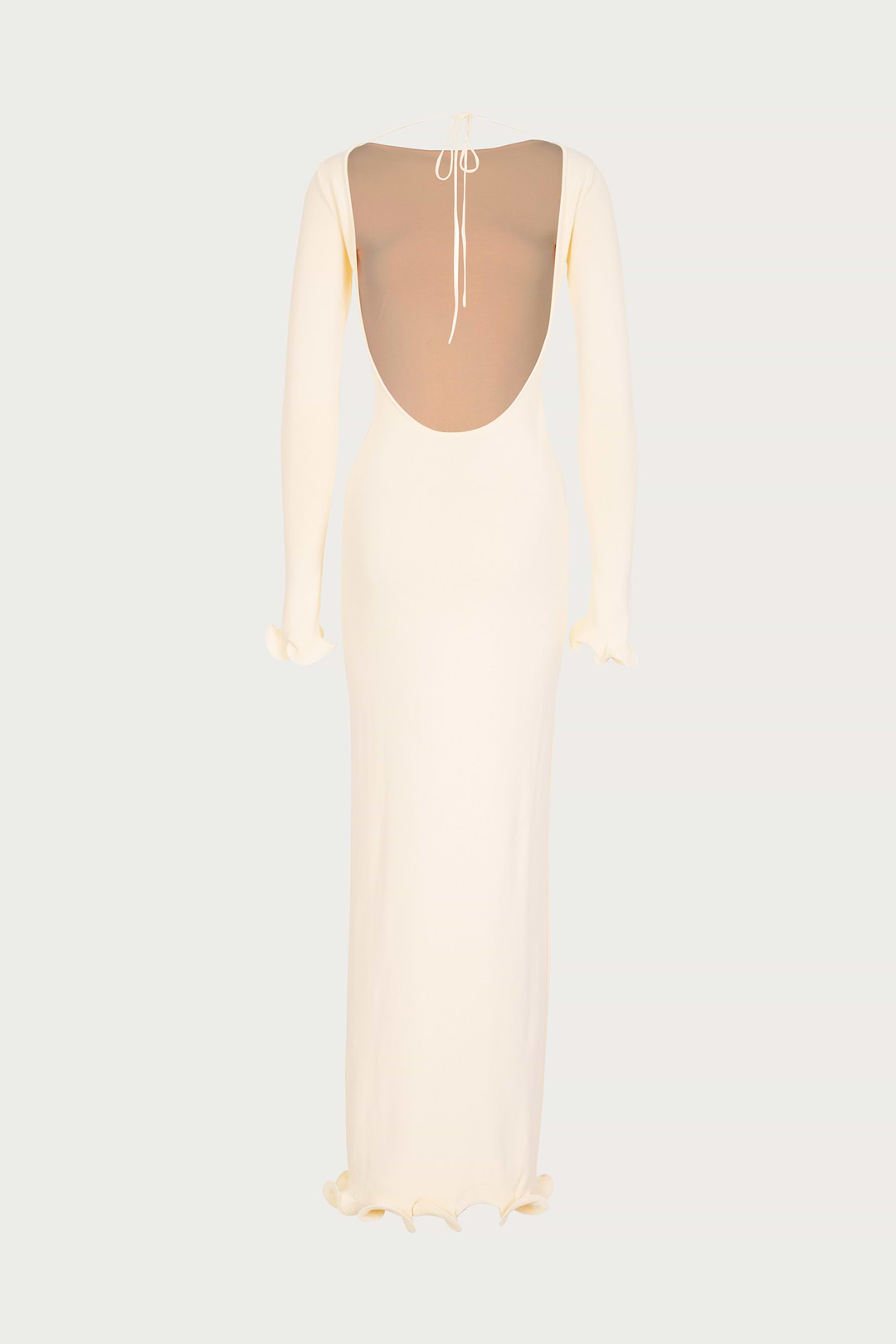 SAME Ruffle Hem Maxi Dress | Cream SAME Ruffle Hem Maxi Dress | Cream