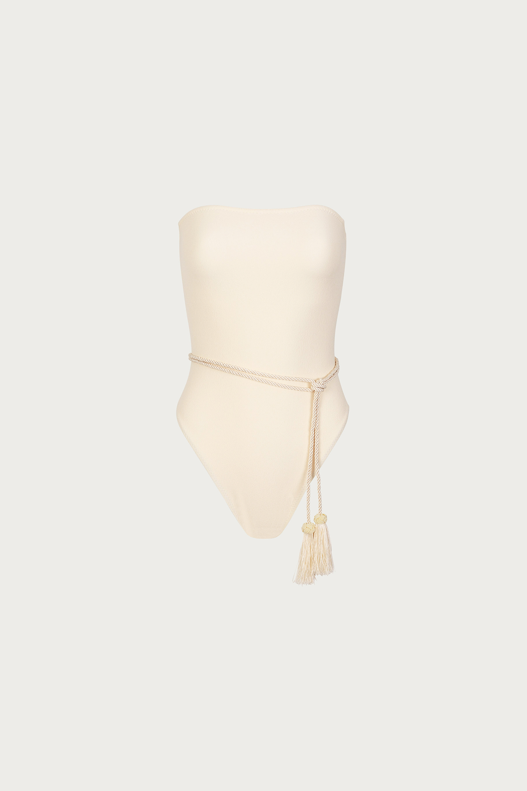 Tassel Rope Belt (Cream)
