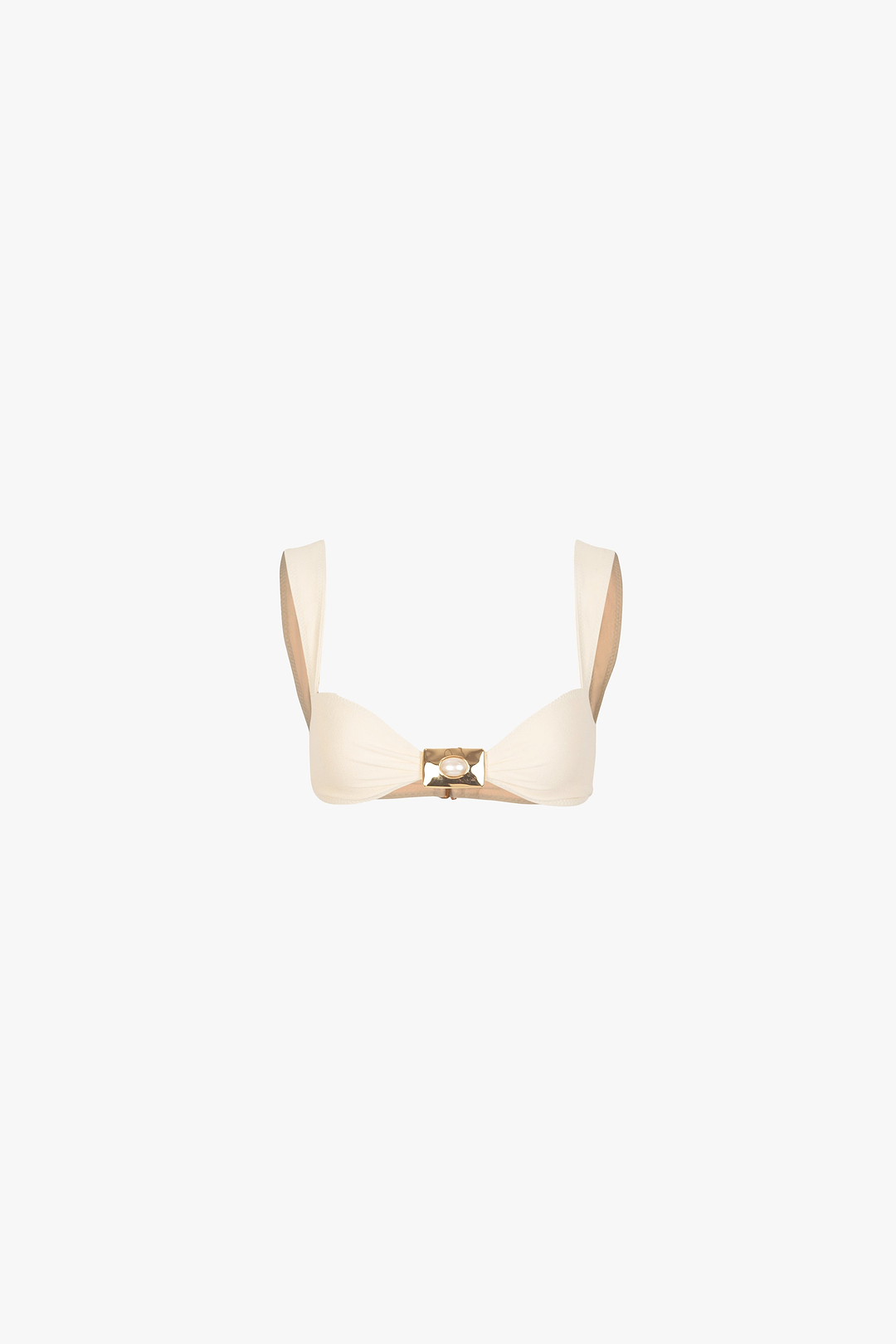 Hammer Pearl Top (Faux Suede Cream)