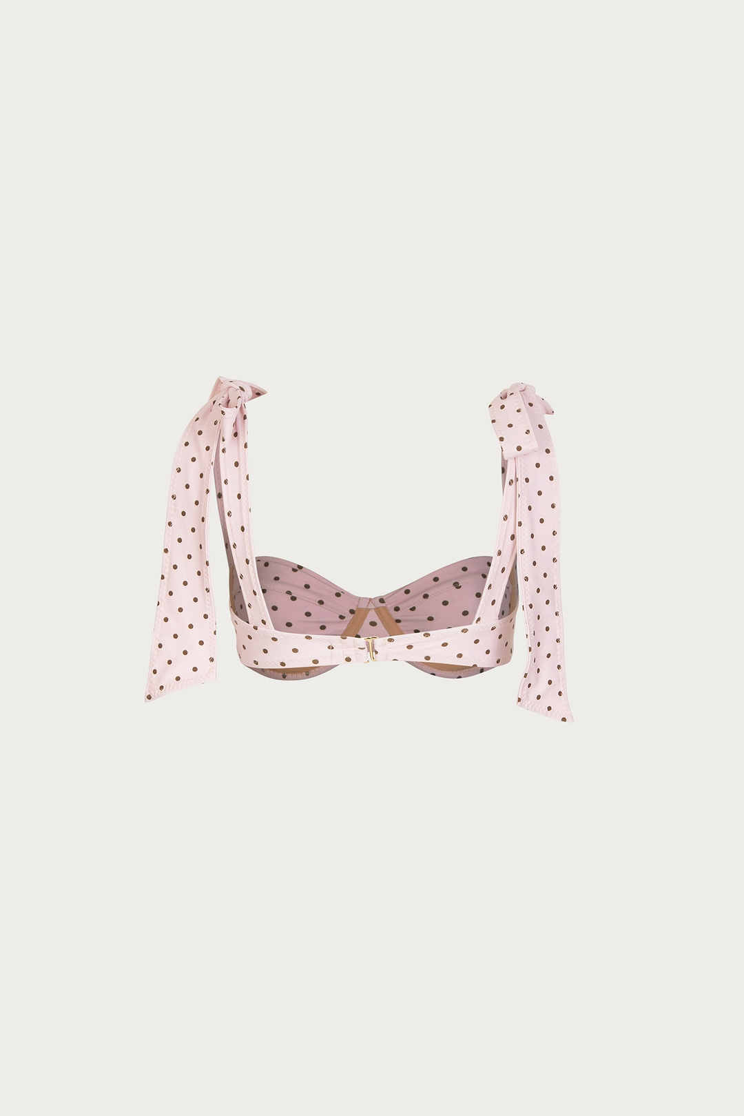 Lady Bra (Pink Brown Polka Dot)
