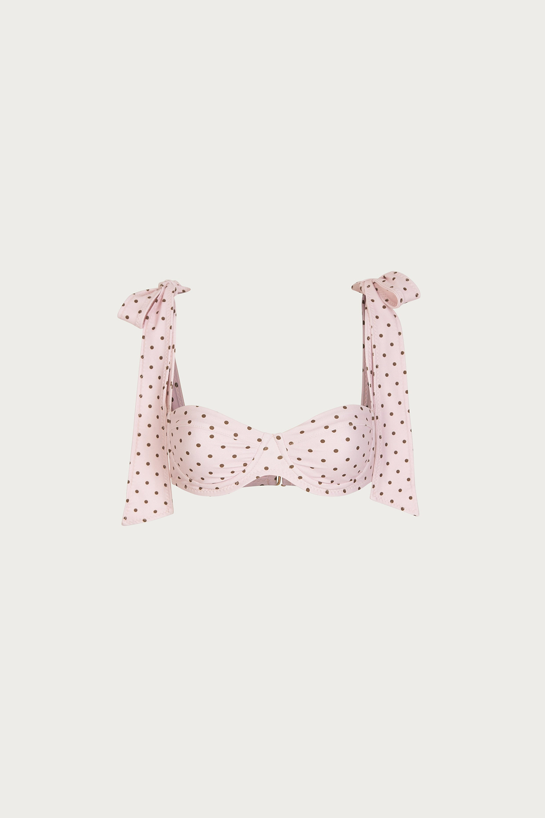 Lady Bra (Pink Brown Polka Dot)