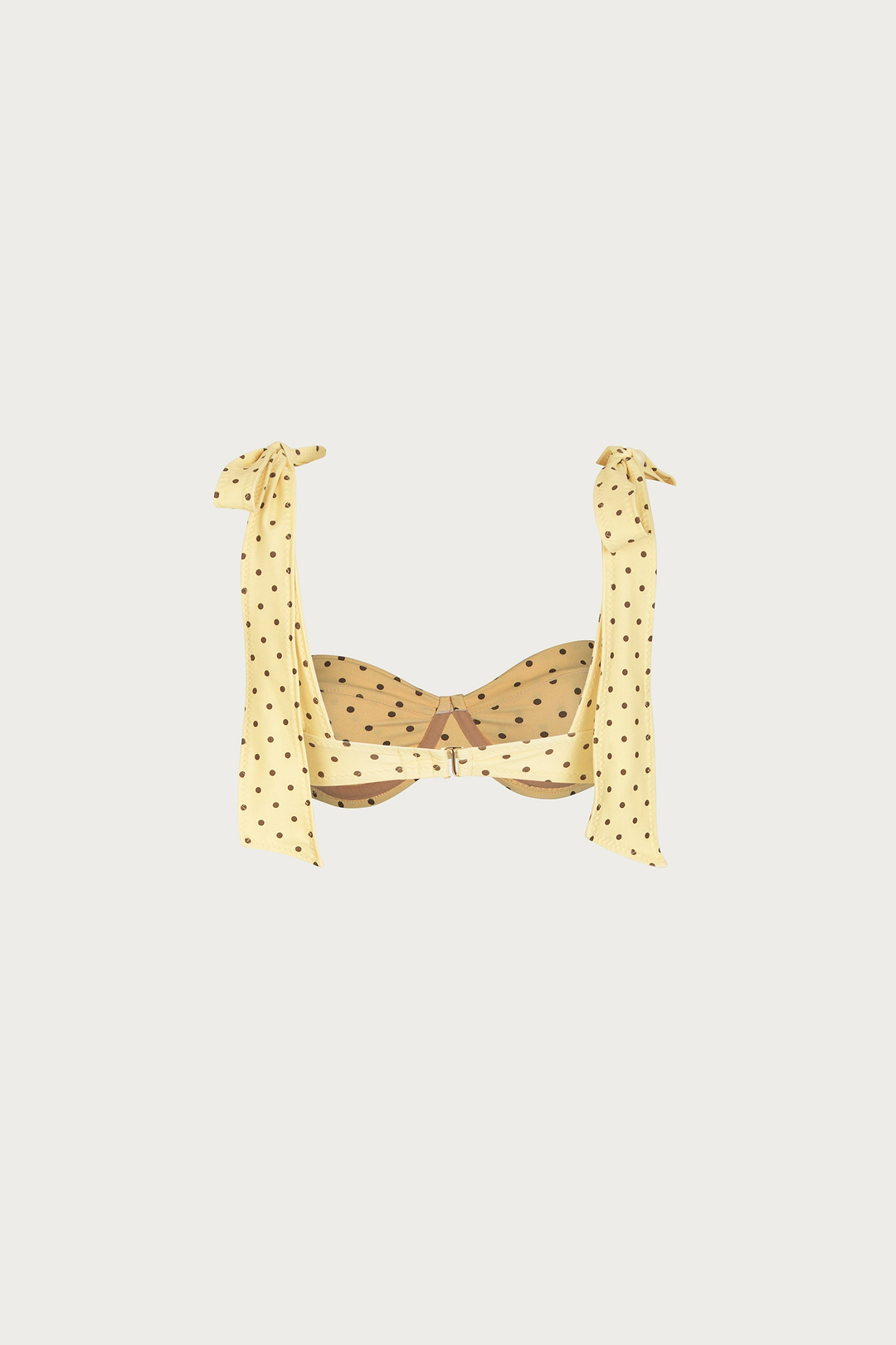 Lady Bra (Yellow Brown Polka Dot)
