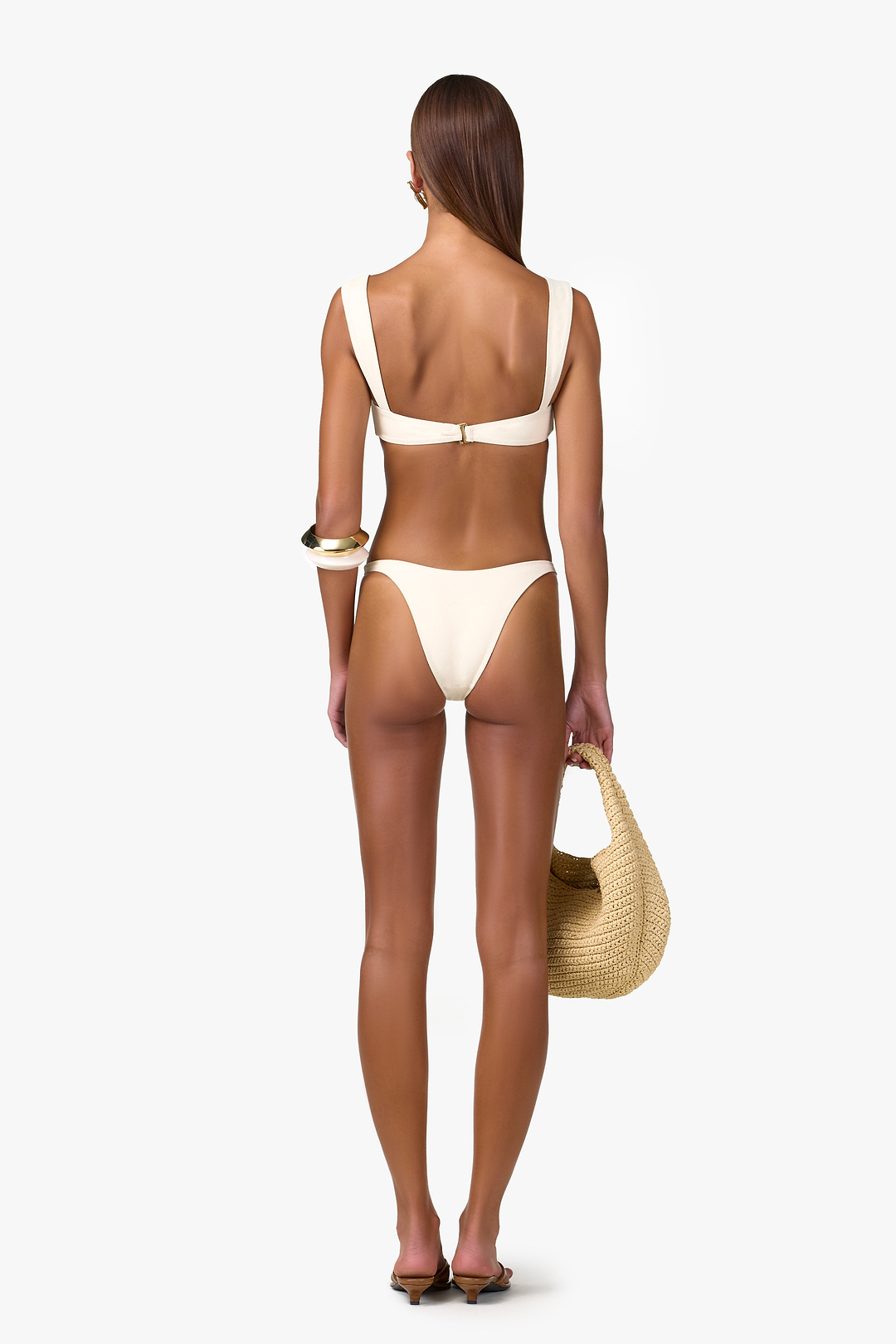 Hammer Pearl Top (Faux Suede Cream)