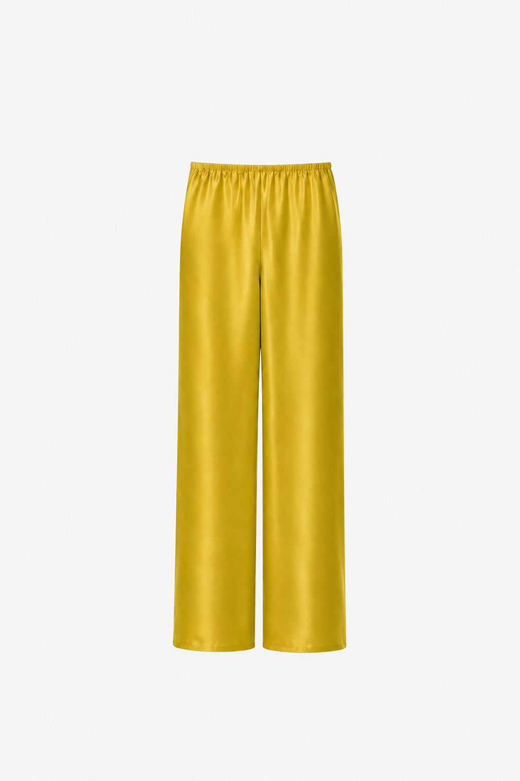 Silk Pant (Chartreuse)