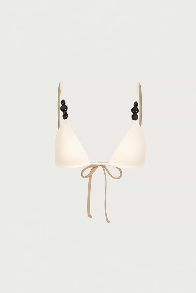 Stone Strap Triangle Top