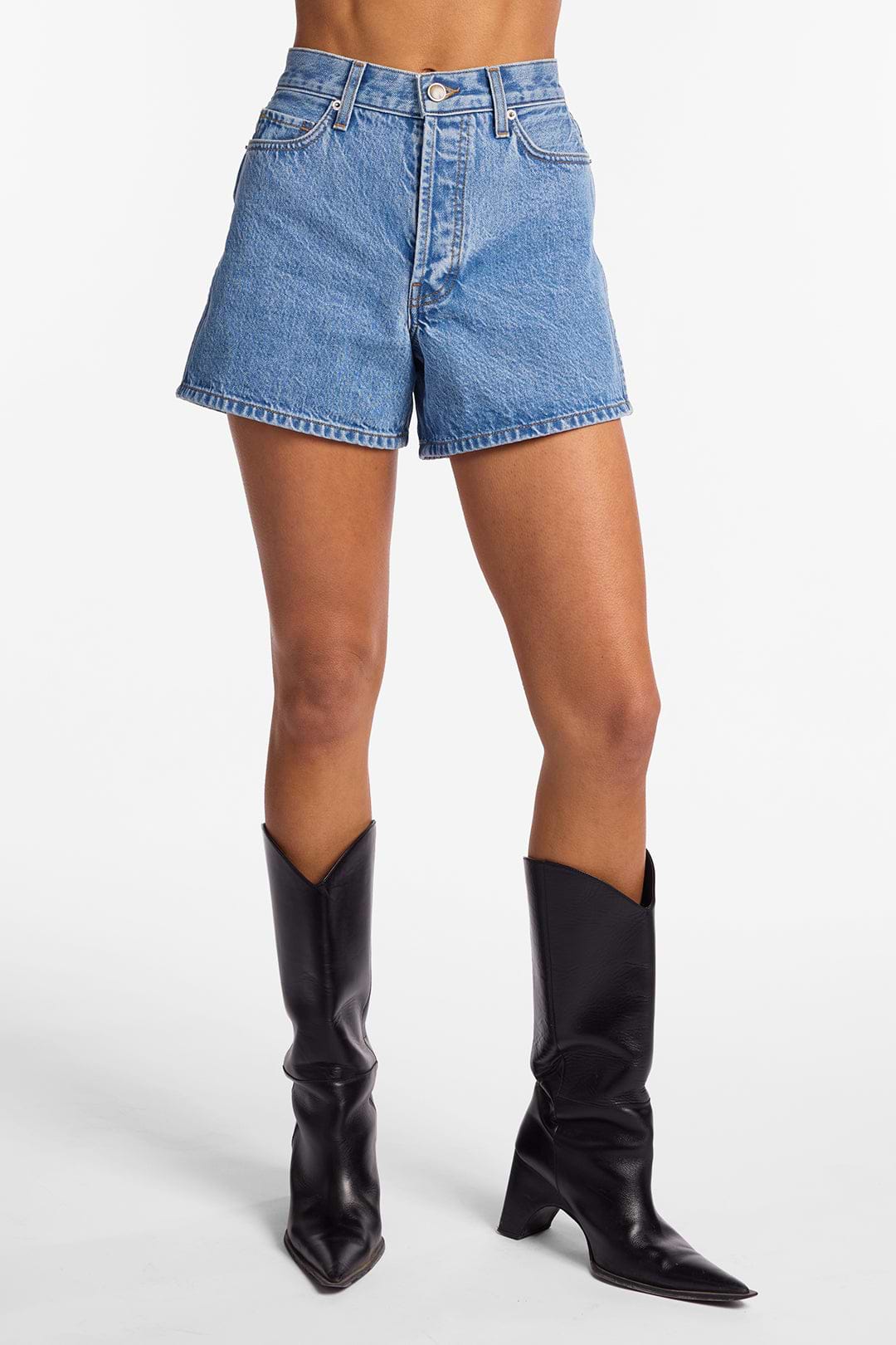 The Perfect Denim Shorts (Classic Blue)