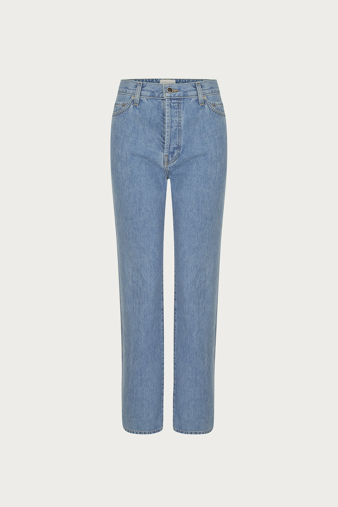 The Straight Ankle Jean (Classic Blue)