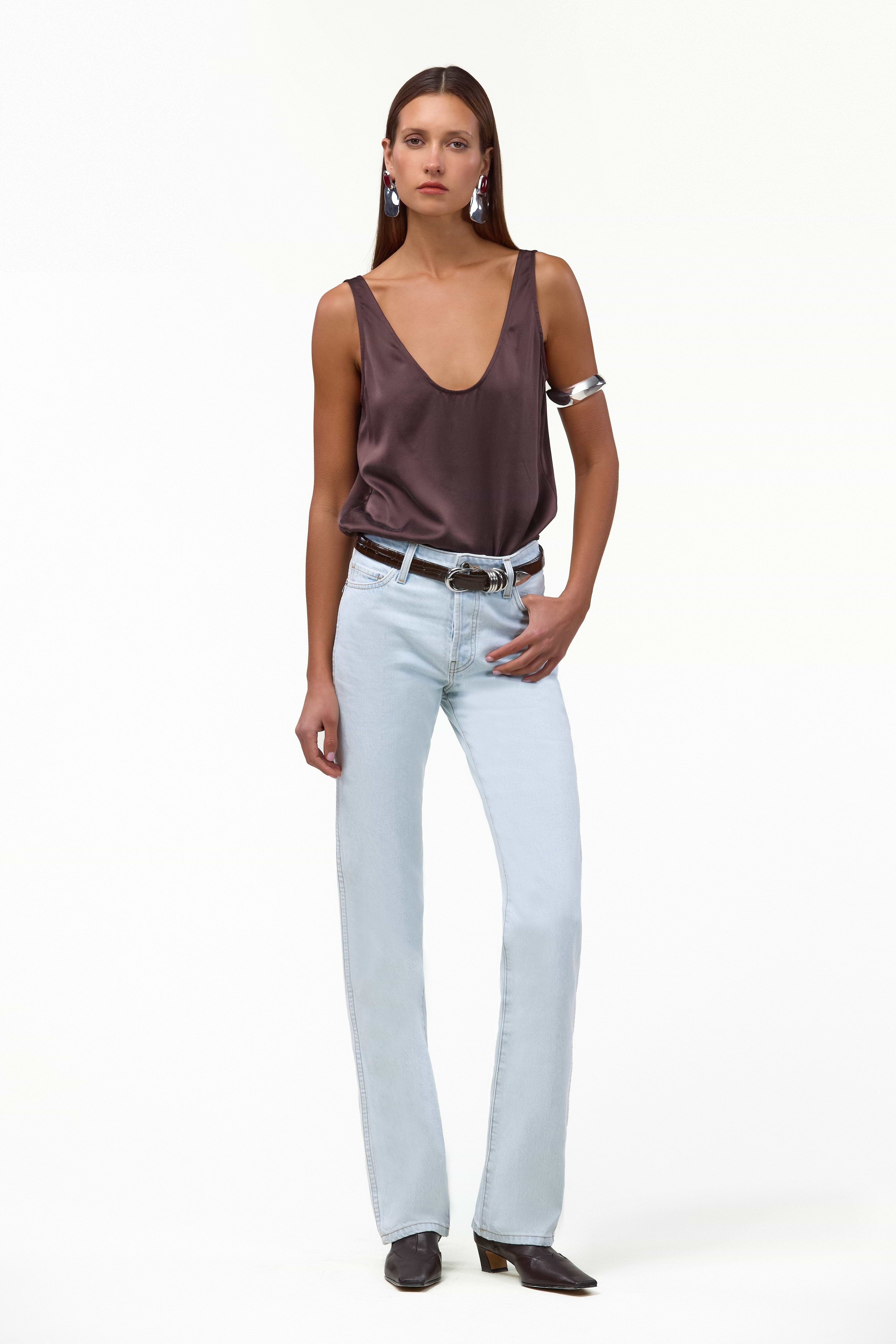 SAME The Perfect Jean | Vintage Light | Straight Leg Mid Rise