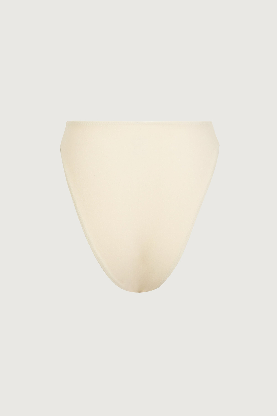 Rosette High Rise Bottom (Faux Suede Cream/Cream)