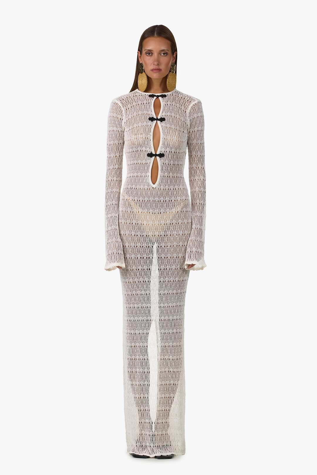 SAME Keyhole Crochet Dress| Cream | Women's Dress SAME Keyhole Crochet Dress| Cream | Women's Dress