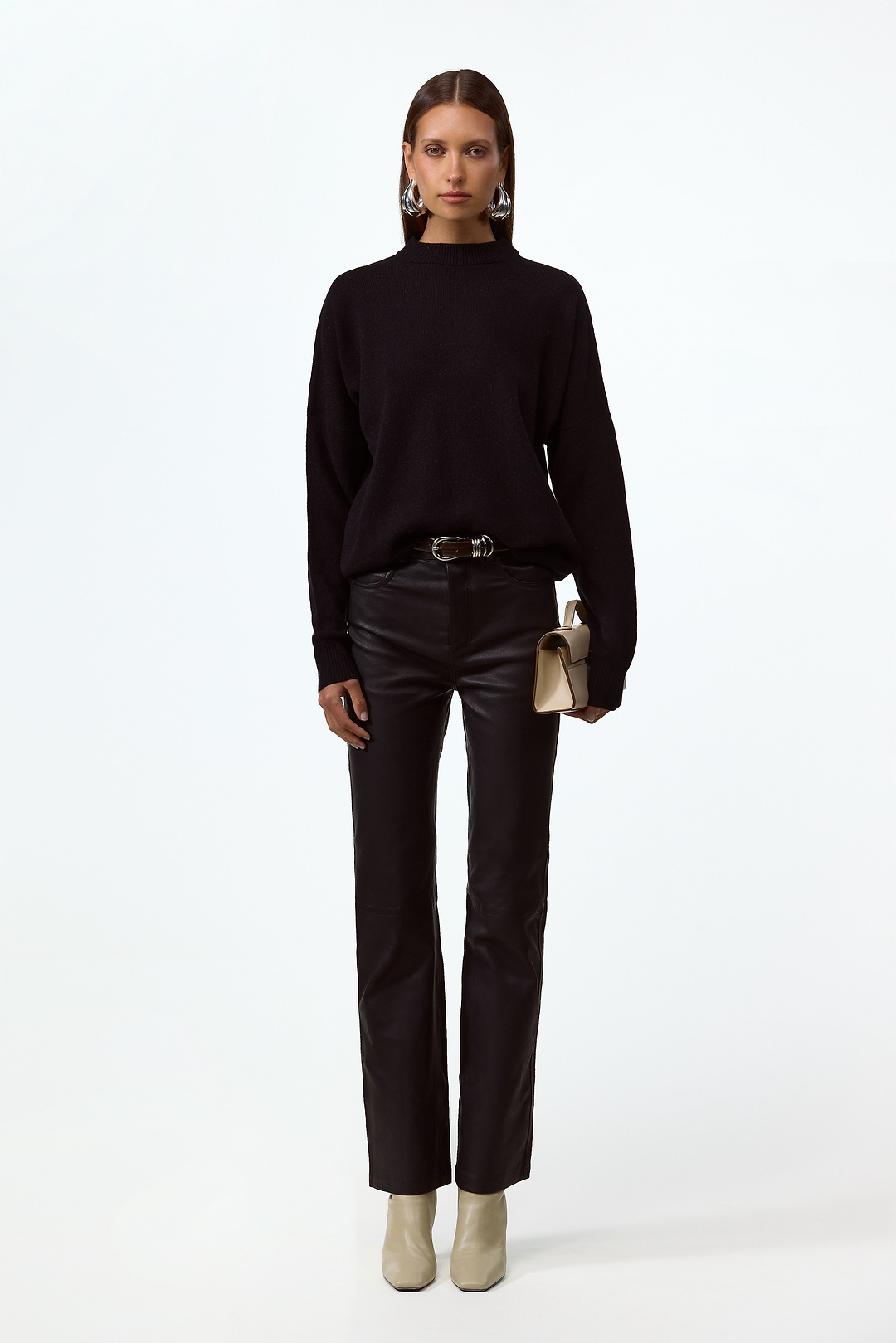 Lightweight Wool Sweater (Black)