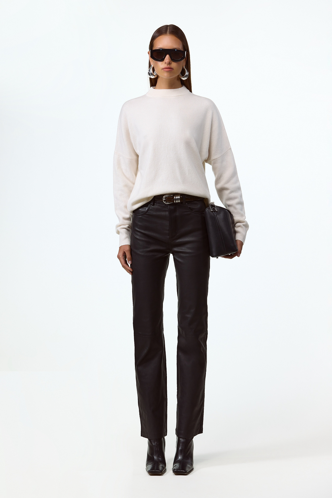 Lightweight Wool Sweater (Cream)